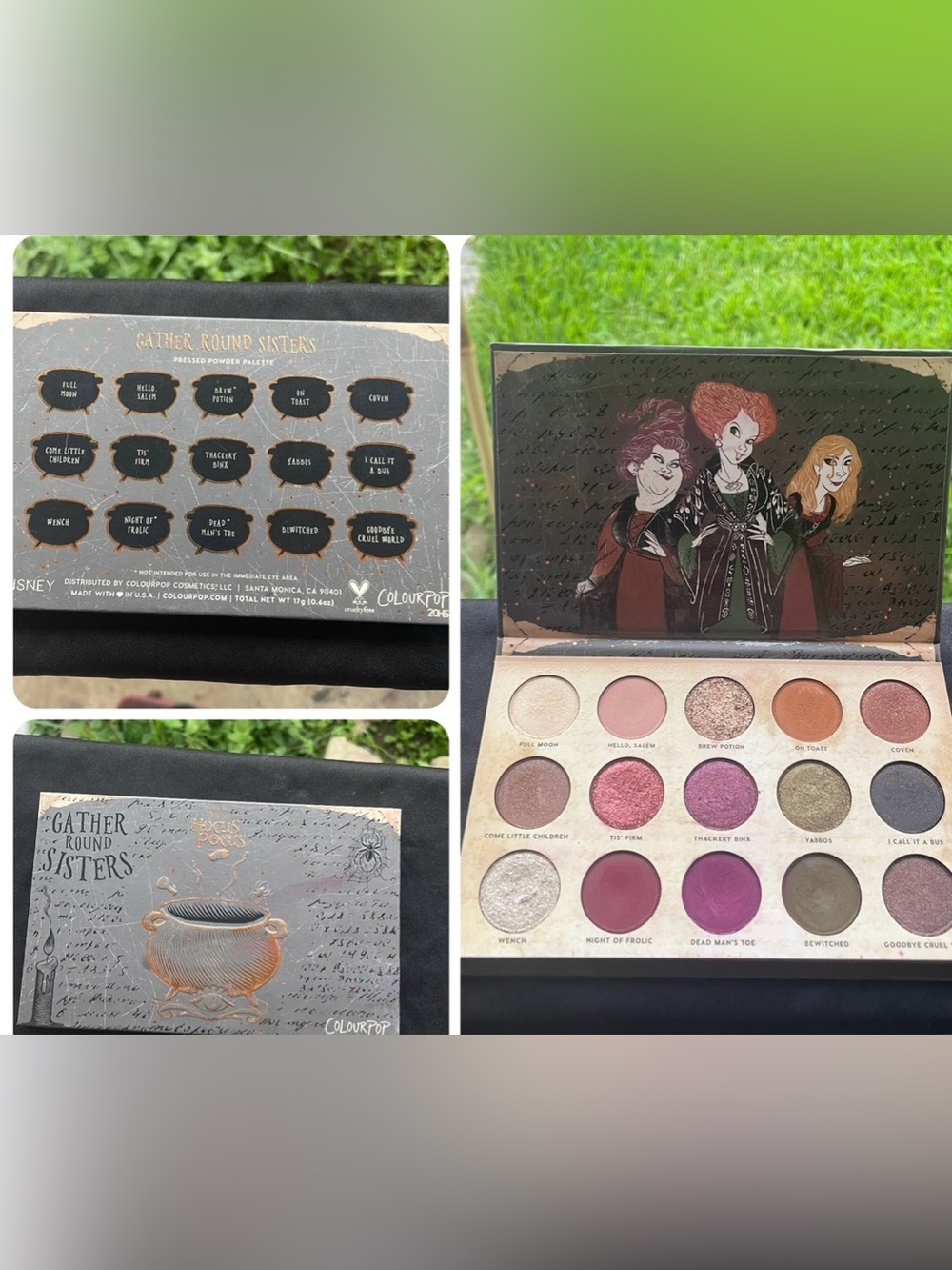 ColourPop Hocus Pocus Eyeshadow Palette - Pink, Purple & Shimmer Mix